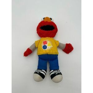 SESAME STREET ELMO TALKING SINGING ROCKING SHAPES COLORS PLUSH TOY BY HASBRO